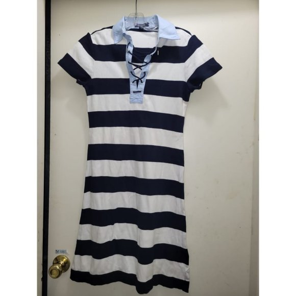 Chaps Long Tee Shirt Dress for Women - Picture 4 of 13